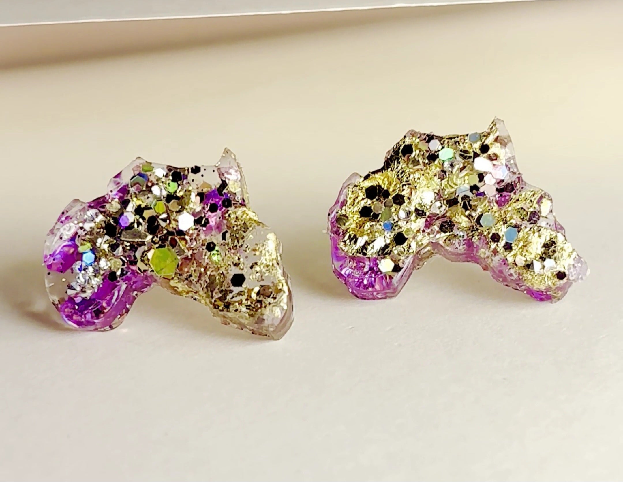 One-of-a-Kind Sparkle – Handmade Africa Earrings