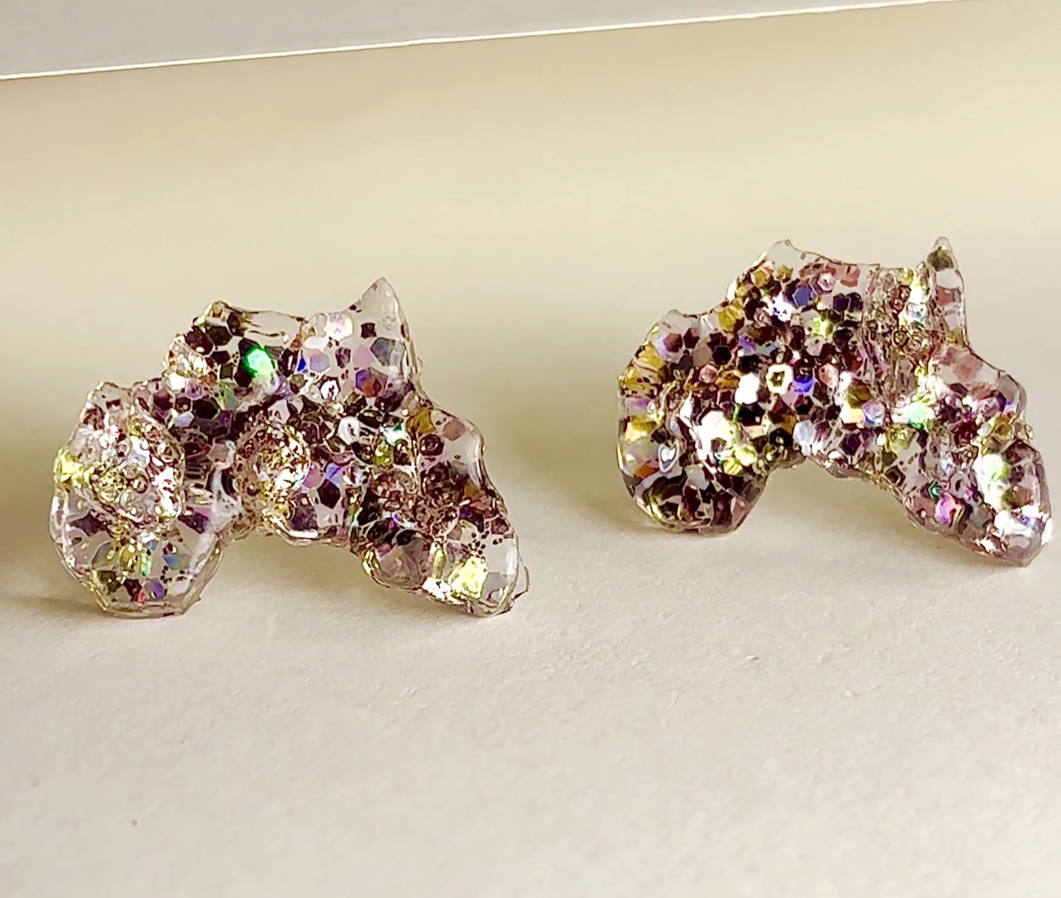 One-of-a-Kind Sparkle – Handmade Africa Earrings