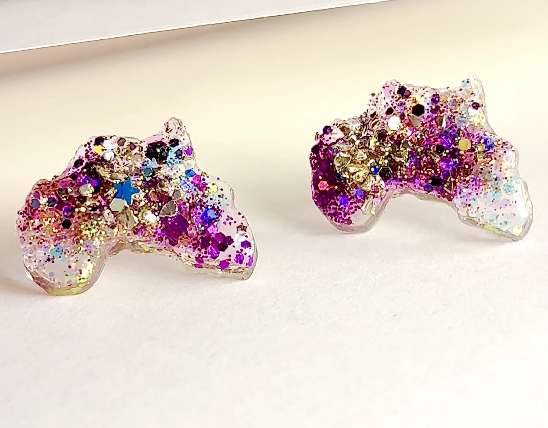 One-of-a-Kind Sparkle – Handmade Africa Earrings