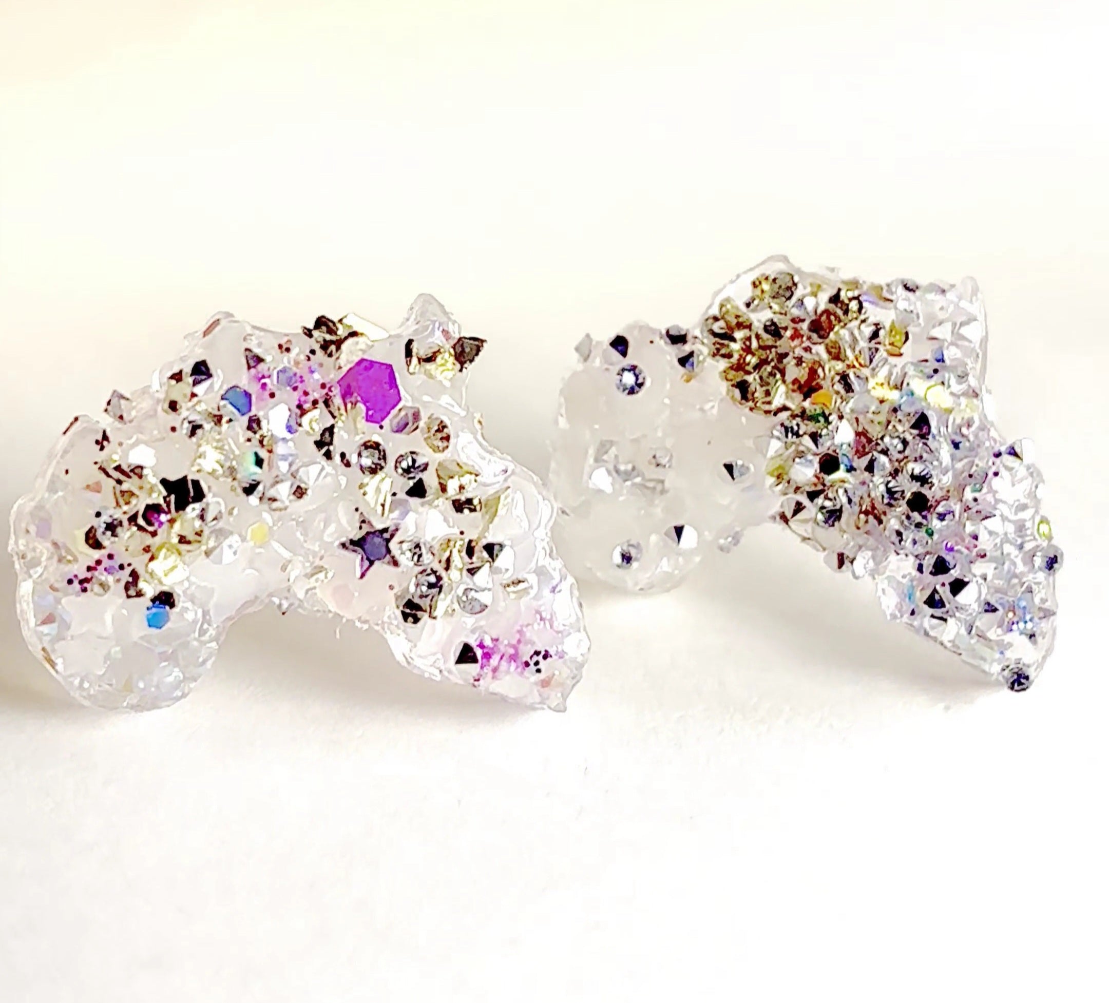 One-of-a-Kind Sparkle – Handmade Africa Earrings