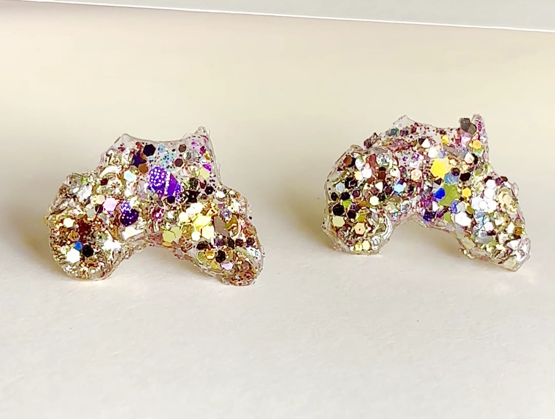 One-of-a-Kind Sparkle – Handmade Africa Earrings