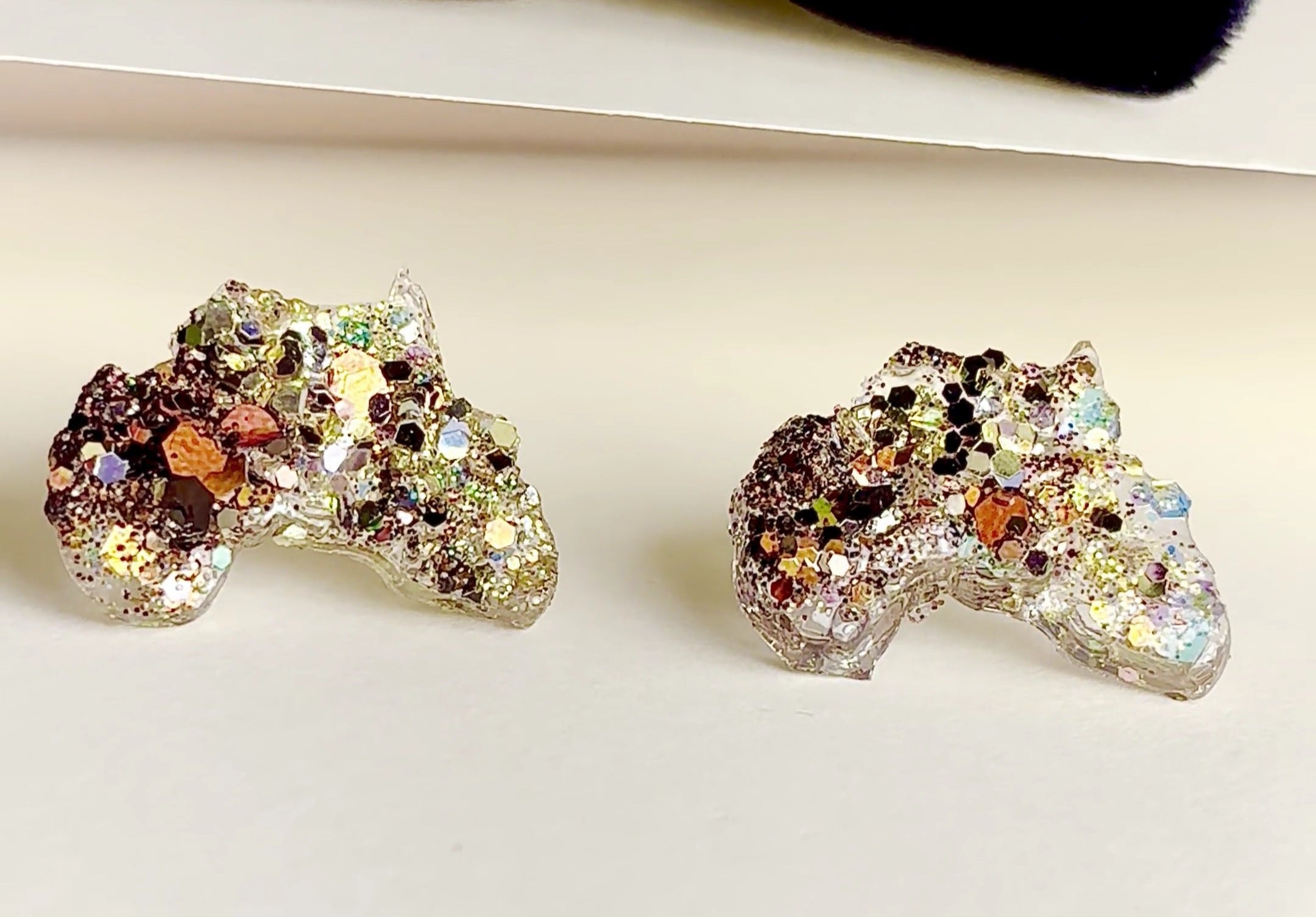 One-of-a-Kind Sparkle – Handmade Africa Earrings