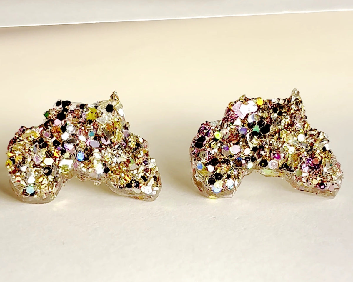 One-of-a-Kind Sparkle – Handmade Africa Earrings